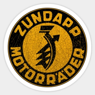 Zundapp Motorcycles Sticker